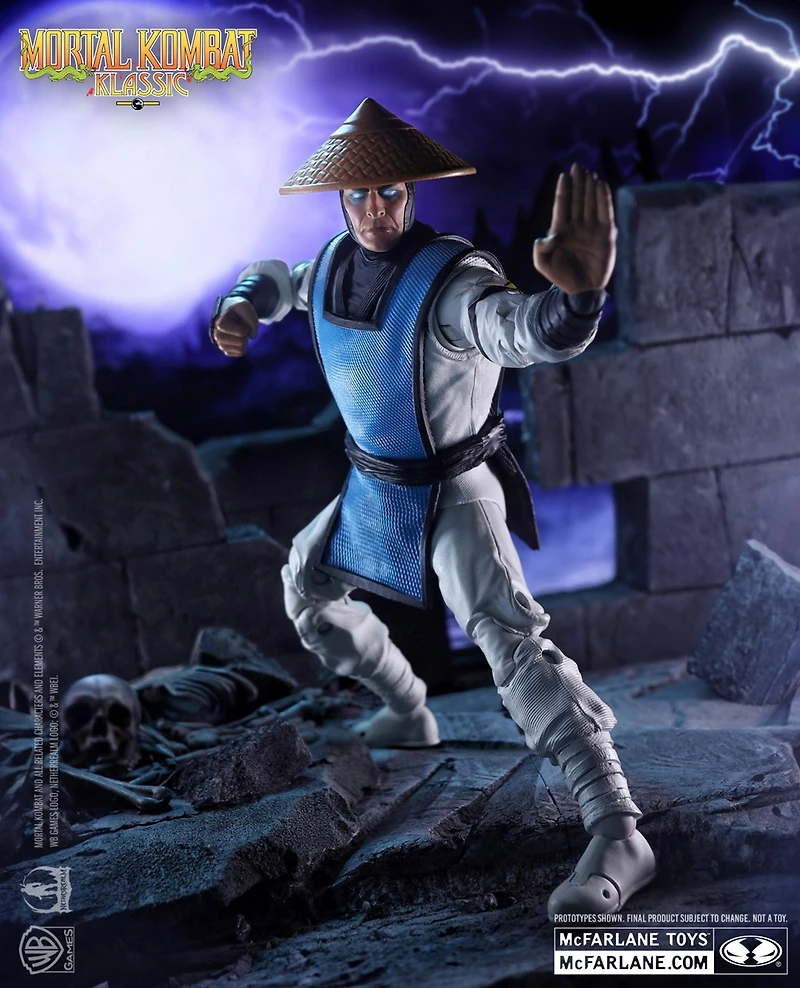 Mortal Kombat Klassic Raiden 7-Inch Action Figure 