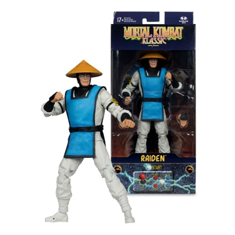 Mortal Kombat Klassic Raiden 7-Inch Action Figure 