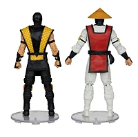 Mortal Kombat Klassic Scorpion vs Raiden 7-Inch Action Figure Deluxe 2-Pack  