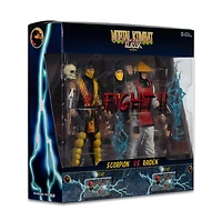 Mortal Kombat Klassic Scorpion vs Raiden 7-Inch Action Figure Deluxe 2-Pack  