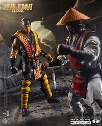 Mortal Kombat Klassic Scorpion vs Raiden 7-Inch Action Figure Deluxe 2-Pack  