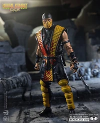 Mortal Kombat Klassic Scorpion vs Raiden 7-Inch Action Figure Deluxe 2-Pack  