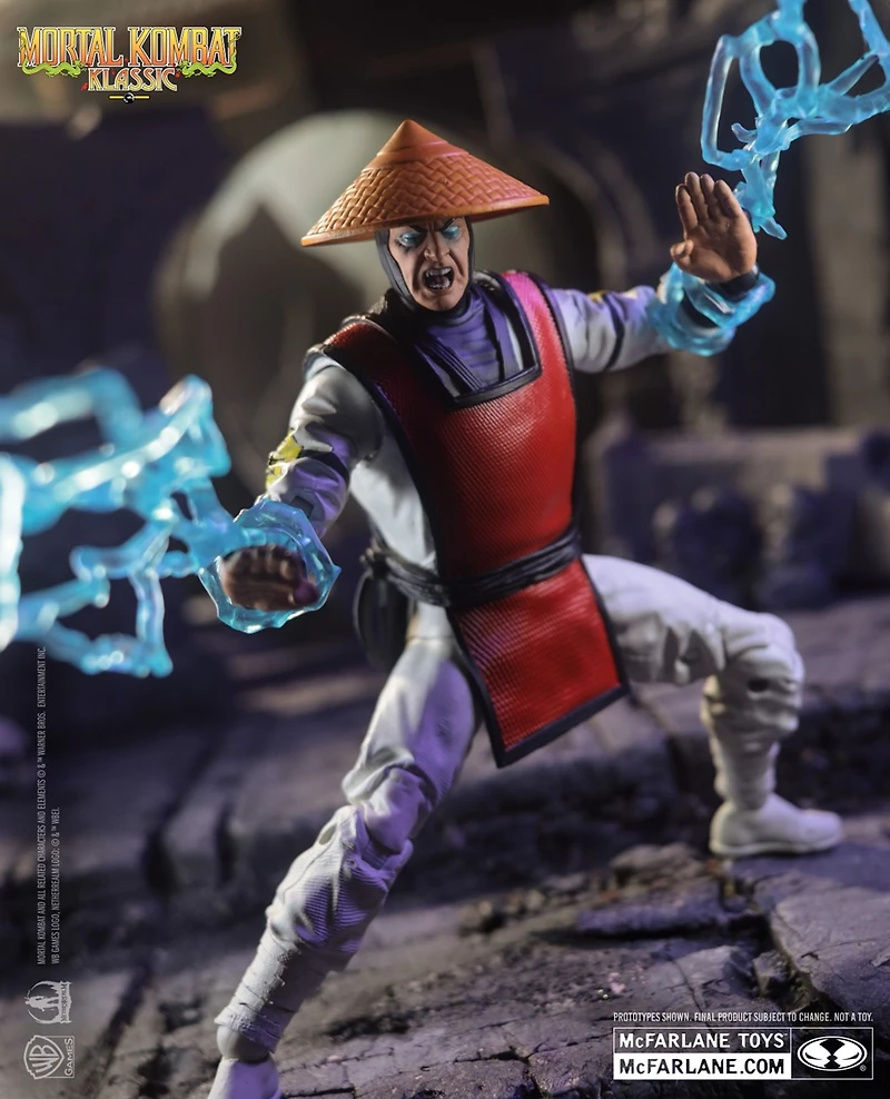 Mortal Kombat Klassic Scorpion vs Raiden 7-Inch Action Figure Deluxe 2-Pack  