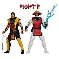 Mortal Kombat Klassic Scorpion vs Raiden 7-Inch Action Figure Deluxe 2-Pack  