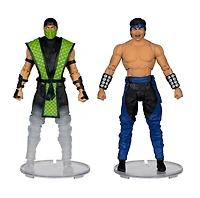 Mortal Kombat Klassic Liu Kang vs Reptile 7-Inch Action Figure Deluxe 2-Pack 