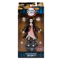 Demon Slayer Nezuko Kamado 7-Inch Action Figure McFarlane Toys Red Platinum Edition 