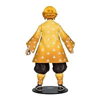 Demon Slayer Zenitsu Agatsuma 7-Inch Action Figure McFarlane Toys Red Platinum Edition 