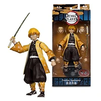 Demon Slayer Zenitsu Agatsuma 7-Inch Action Figure McFarlane Toys Red Platinum Edition 