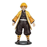 Demon Slayer Zenitsu Agatsuma 7-Inch Action Figure McFarlane Toys Red Platinum Edition 
