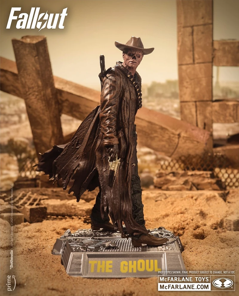 Fallout The Ghoul (Season 2) 6-Inch Posed Figure 