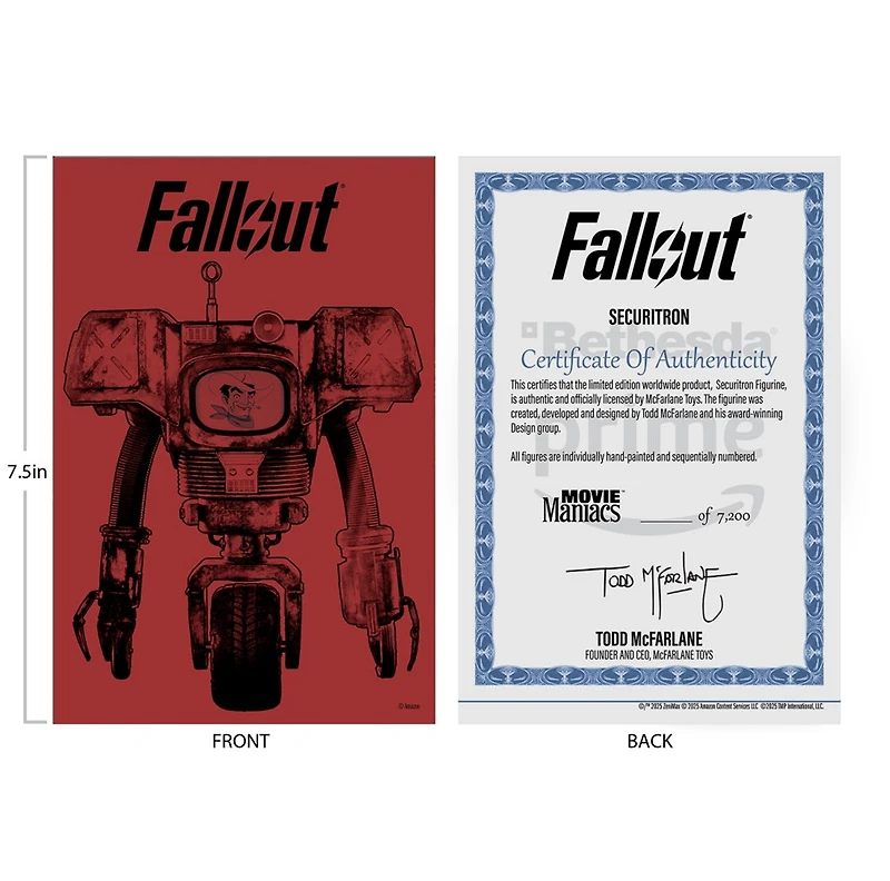 Fallout Securitron (Season 2) 6-Inch Posed Figure 