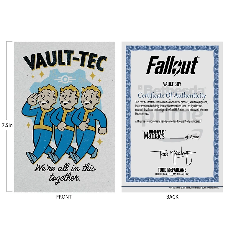 Fallout Vault Boy (Version ) 5-Inch Posed Figure