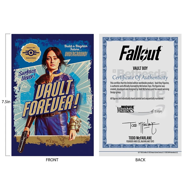 Fallout Vault Boy (Version 2) 5-Inch Posed Figure