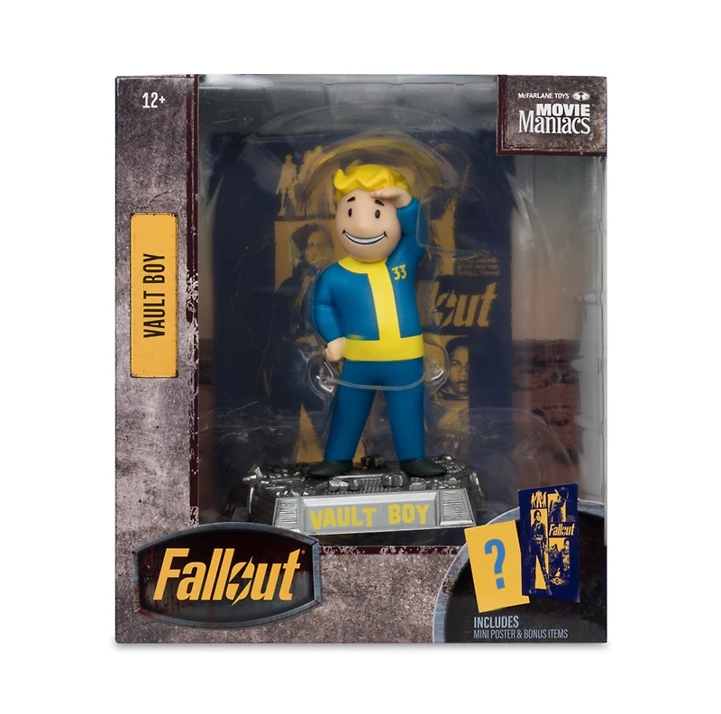Fallout Vault Boy (Version 3) 5-Inch Posed Figure