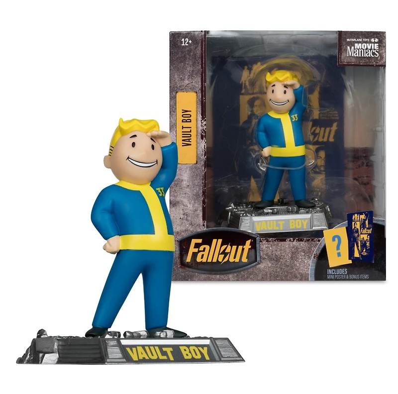 Fallout Vault Boy (Version 3) 5-Inch Posed Figure