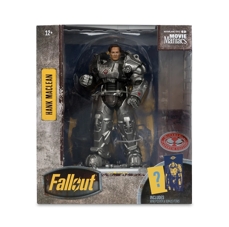 Fallout Hank Maclean (Season 2) 6-Inch Posed Figure Red Platinum Edition 