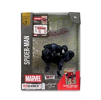 Marvel Spider-Man (Black Suit) 1:6th Scale Collectible with Scene Autograph Series (Gold Label) 