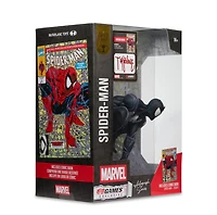 Marvel Spider-Man (Black Suit) 1:6th Scale Collectible with Scene Autograph Series (Gold Label) 