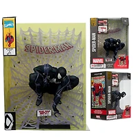 Marvel Spider-Man (Black Suit) 1:6th Scale Collectible with Scene Autograph Series (Gold Label) 