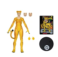 DC Direct Page Punchers Cheetah (Crisis on Infinite Earths) 7-Inch Action Figure  with Comic McFarlane Toys Red Platinum Edition