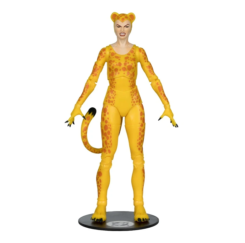DC Direct Page Punchers Cheetah (Crisis on Infinite Earths) 7-Inch Action Figure  with Comic McFarlane Toys Red Platinum Edition