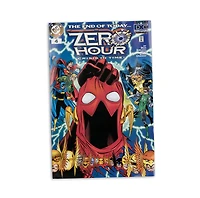 DC Direct Page Punchers Extant (Zero Hour) 7-Inch Action Figure with Comic McFarlane Toys Red Platinum Edition