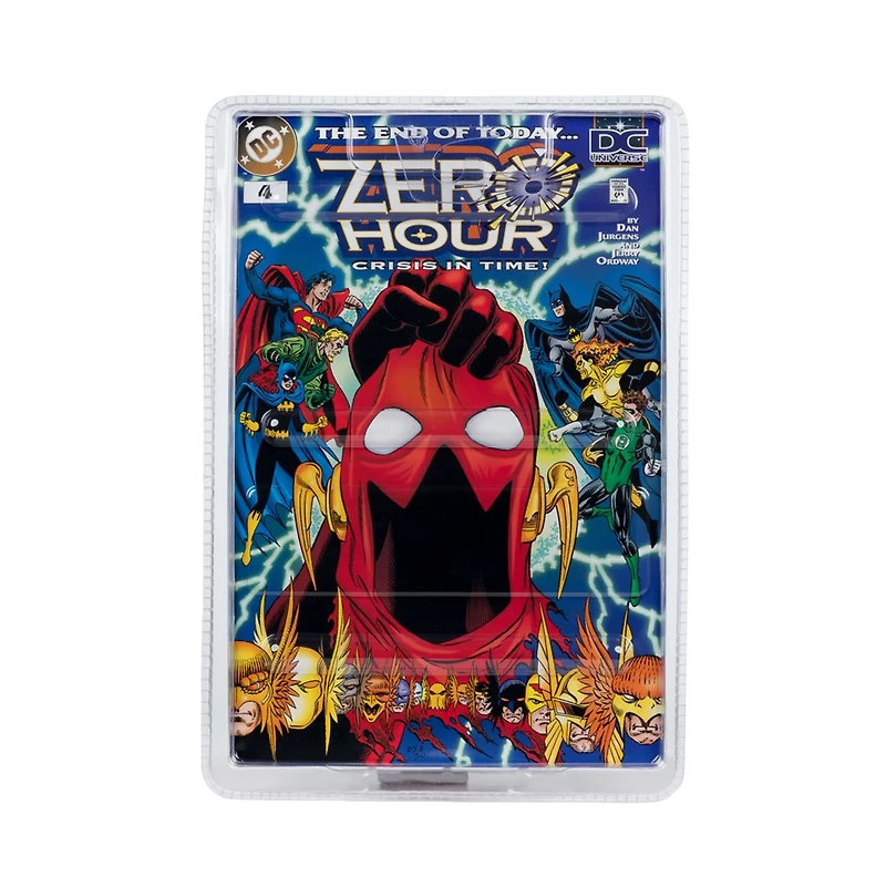 DC Direct Page Punchers Extant (Zero Hour) 7-Inch Action Figure with Comic McFarlane Toys Red Platinum Edition