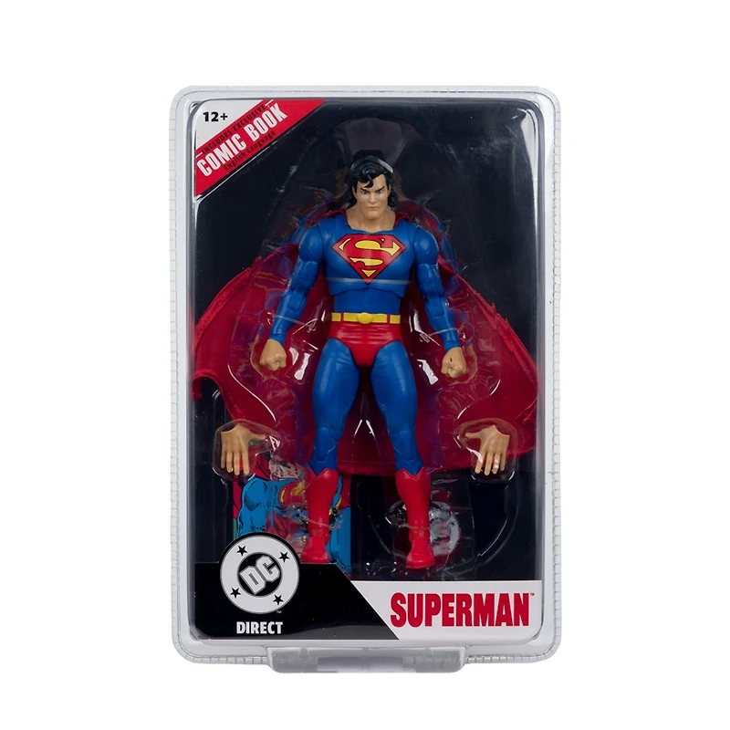 DC Direct Page Punchers Superman (Zero Hour) 7in Action Figure with Comic 