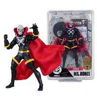 DC Direct Mr.Bones (Infinity Inc #16) 7-Inch Action Figure with Lithograph Autograph Series (Gold Label)