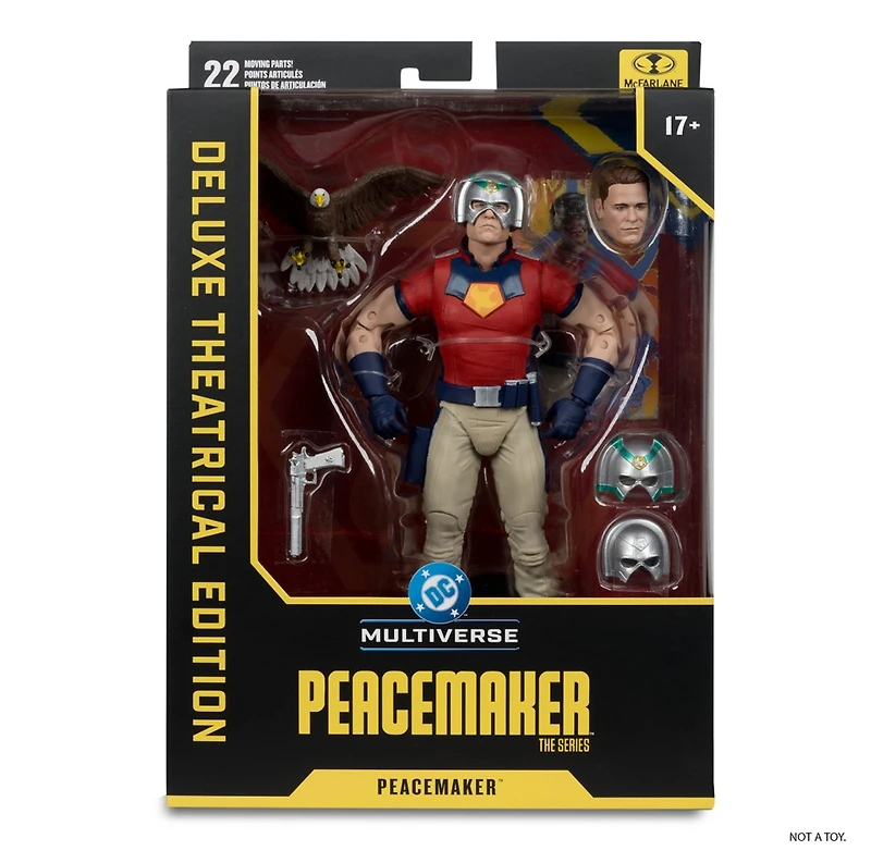 DC Multiverse Peacemaker (Peacemaker The Series) 7-Inch Action Figure (Deluxe Theatrical Edition)  