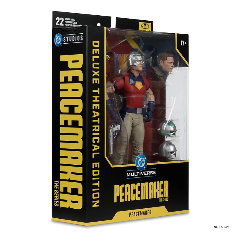 DC Multiverse Peacemaker (Peacemaker The Series) 7-Inch Action Figure (Deluxe Theatrical Edition)  