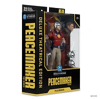 DC Multiverse Peacemaker (Peacemaker The Series) 7-Inch Action Figure (Deluxe Theatrical Edition)  