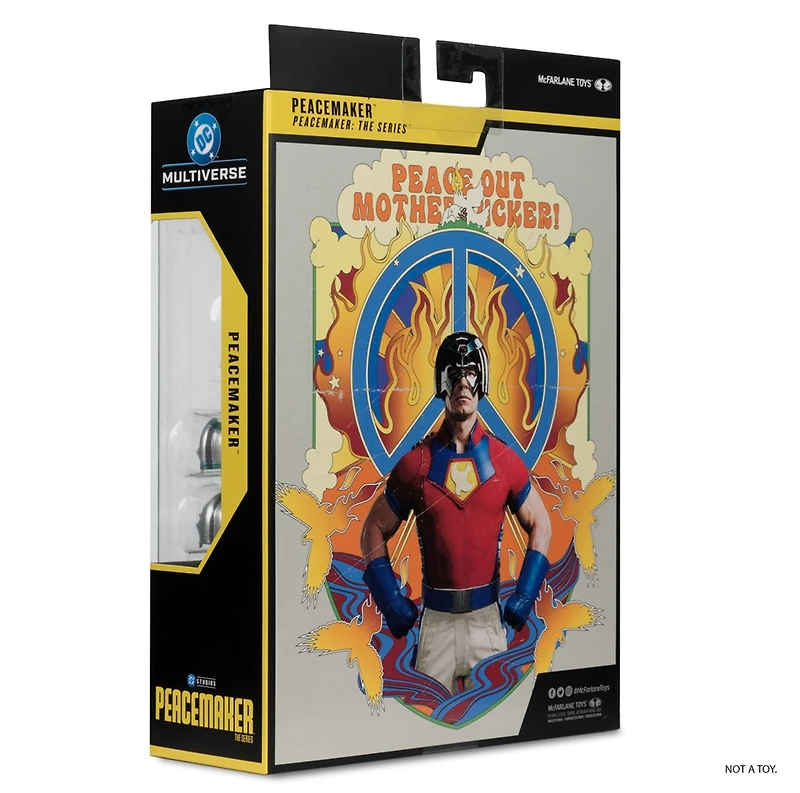 DC Multiverse Peacemaker (Peacemaker The Series) 7-Inch Action Figure (Deluxe Theatrical Edition)  