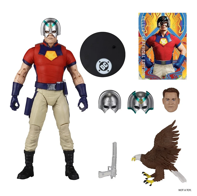 DC Multiverse Peacemaker (Peacemaker The Series) 7-Inch Action Figure (Deluxe Theatrical Edition)  