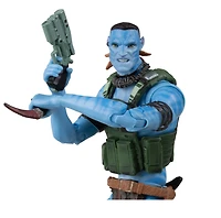 Avatar: Fire and Ash Quaritch (Ash Recom) Gold Label 7-Inch Action Figure McFarlane Collector Edition