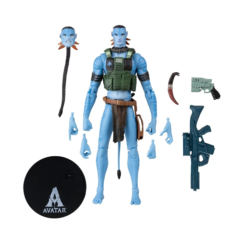 Avatar: Fire and Ash Quaritch (Ash Recom) Gold Label 7-Inch Action Figure McFarlane Collector Edition