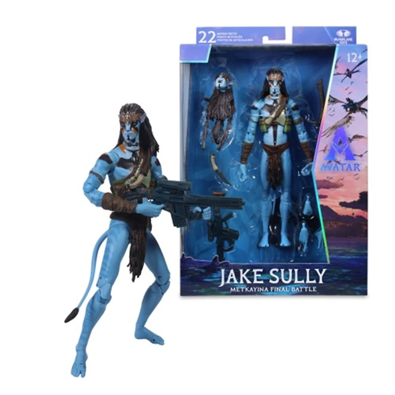 Avatar: Fire and Ash Jake Sully (Metkayina Final Battle) 7-Inch Action Figure McFarlane Collector Edition