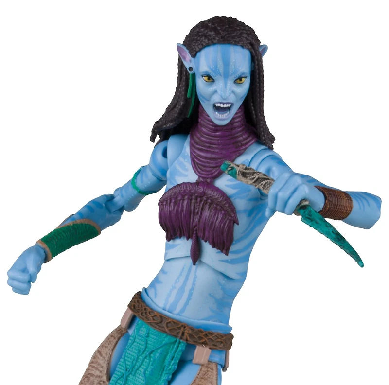 Avatar: Fire and Ash Neytiri (Omatikaya Warrior) 7-Inch Action Figure McFarlane Collector Edition
