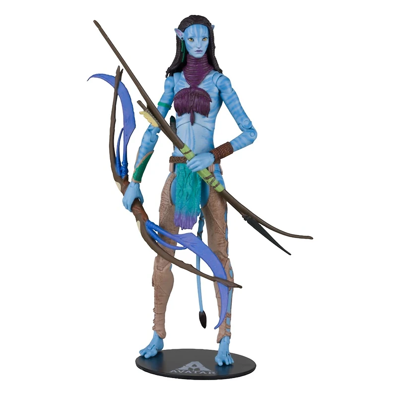Avatar: Fire and Ash Neytiri (Omatikaya Warrior) 7-Inch Action Figure McFarlane Collector Edition