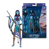 Avatar: Fire and Ash Neytiri (Omatikaya Warrior) 7-Inch Action Figure McFarlane Collector Edition