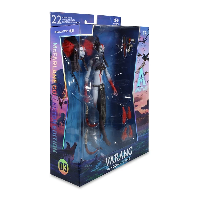 Avatar: Fire and Ash Varang (Mangkwan Leader) 7-Inch Action Figure McFarlane Collector Edition
