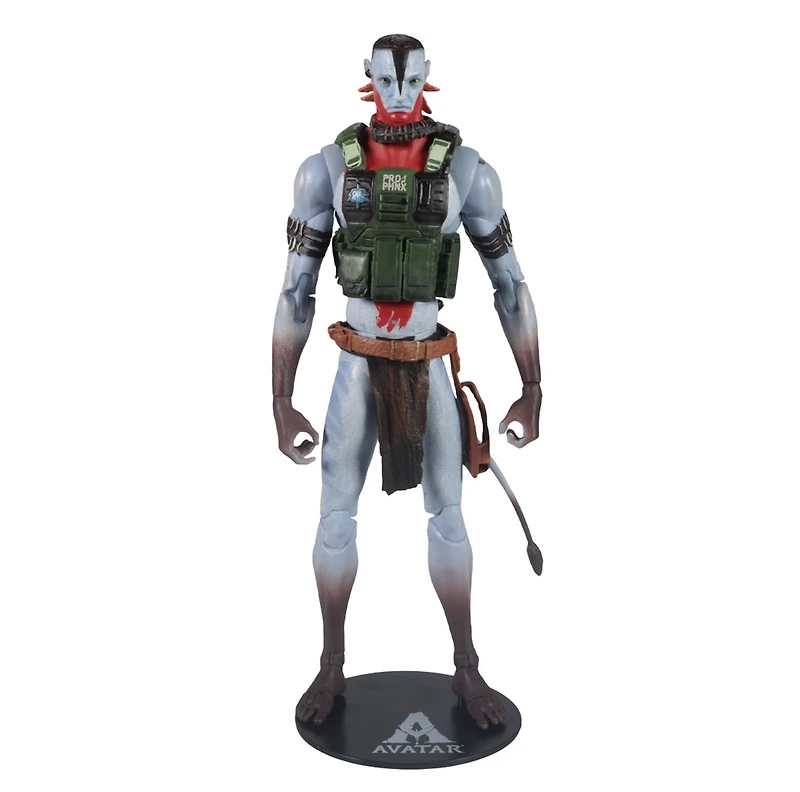 Avatar: Fire and Ash Quaritch (Ash Warrior) 7-Inch Action Figure McFarlane Collector Edition