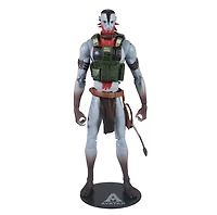 Avatar: Fire and Ash Quaritch (Ash Warrior) 7-Inch Action Figure McFarlane Collector Edition