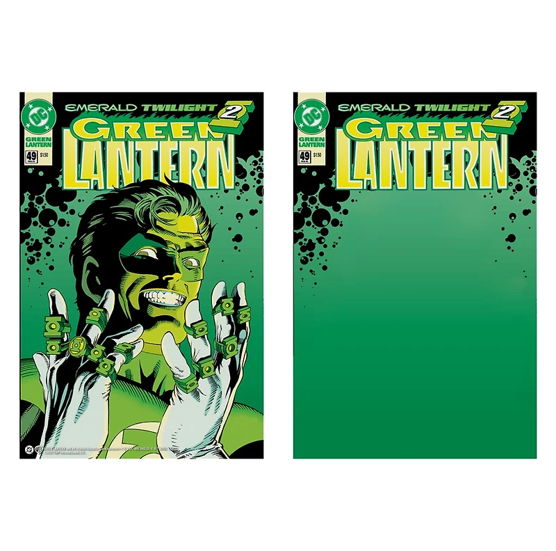 DC Multiverse Green Lantern (Emerald Twilight) 7-Inch Action Figure Gold Label McFarlane Cover Recreations
