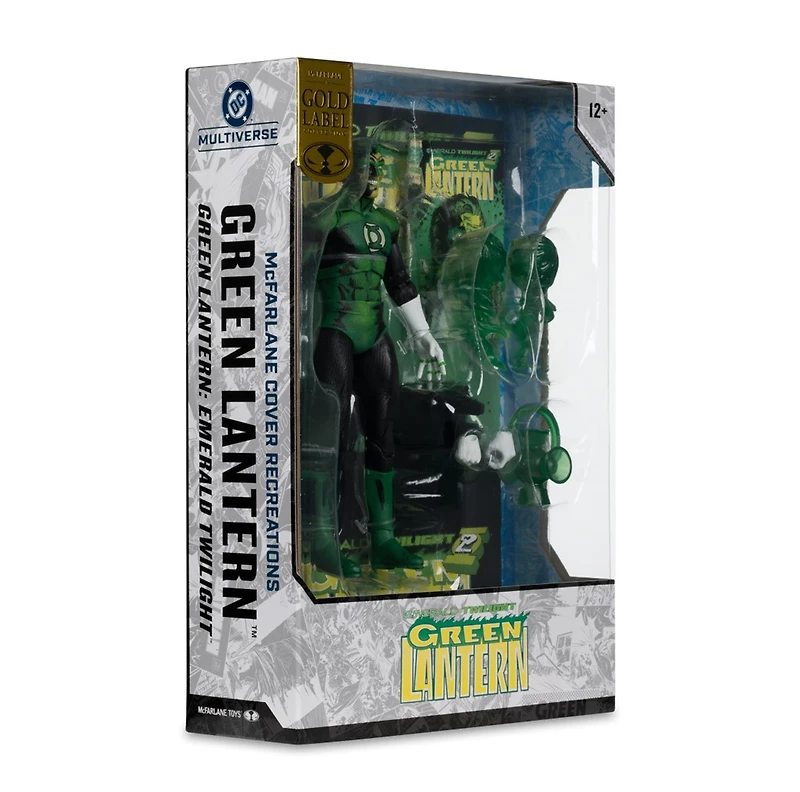 DC Multiverse Green Lantern (Emerald Twilight) 7-Inch Action Figure Gold Label McFarlane Cover Recreations