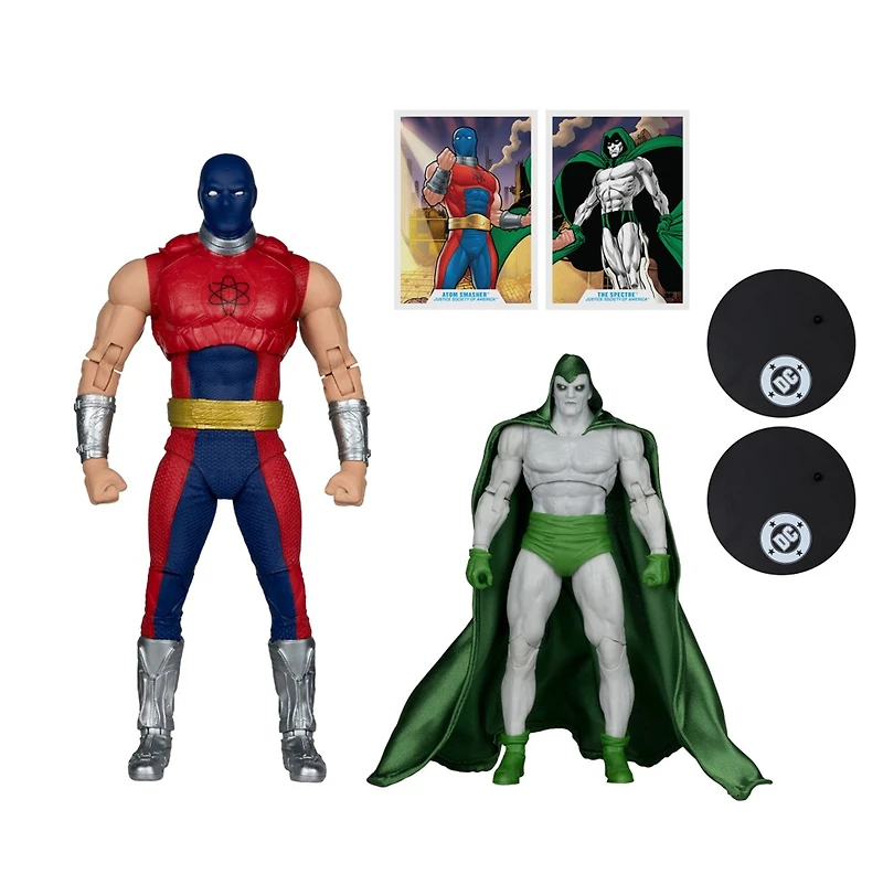 DC Multiverse Atom Smasher vs. The Spectre (JSA: Black Vengeance) 2 Pack 