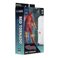 DC Direct Red Tornado (DC: The Bronze Age) 7-Inch Action Figure with McFarlane Toys Digital Collectible