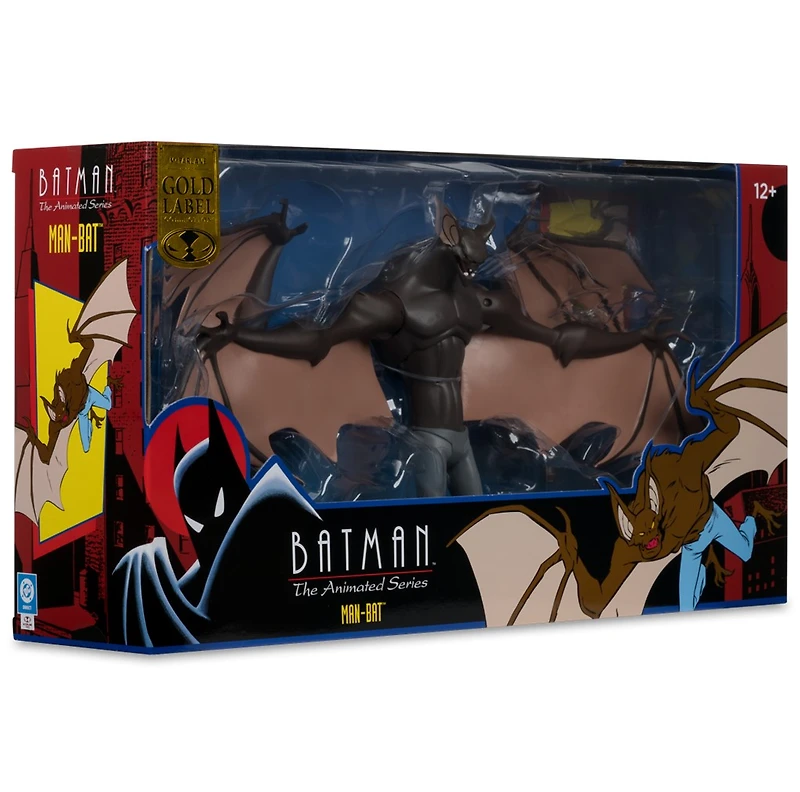 Batman: The Animated Series Man-Bat 6-Inch Scale Action Figure Gold Label  