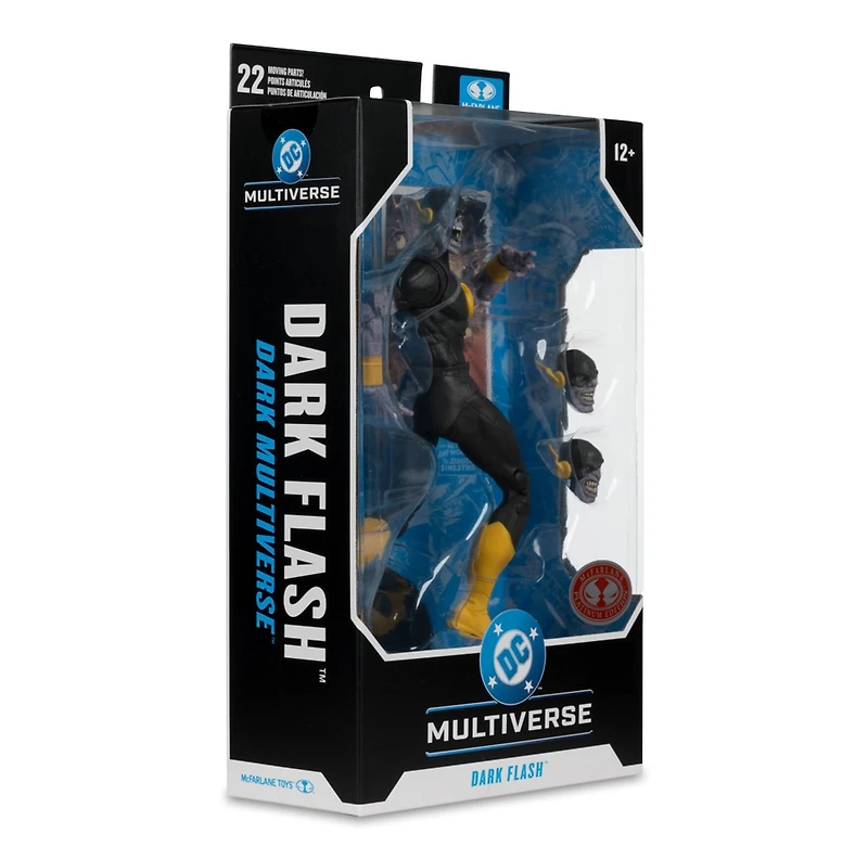 DC Multiverse Dark Flash (Dark Multiverse) 7-Inch Action Figure Red Platinum Edition 