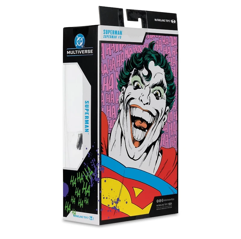 DC Multiverse Superman #9 (Jokerized) 7-Inch Action Figure Gold Label 